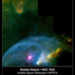 NGC 7635: Kabarcık Bulutsusu