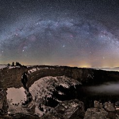 Milky Way Over Switzerland