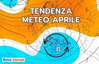 Tendenza Meteo: anche APRILE riserva SORPRESE. Temperature giù, PIOGGE su!