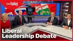 Candidates Clash At Liberal Leadership French Debate