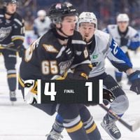 Eagles Drop Sea Dogs To Win Weekend Opener - Cape Breton Eagles