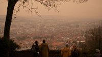 Blutregen und Saharastaub: Wetterphänomen am Wochenende zu erwarten