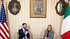 Vance And Meloni Reaffirm US Italian Ties In Milan