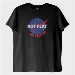 ''Not Flat'' T-Shirt