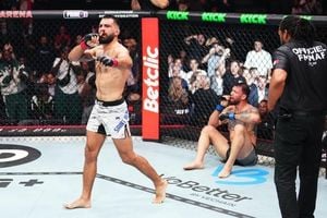 Mauricio Ruffy Stunned By Saint Denis At UFC Paris