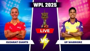 Gujarat Giants Triumph Over UP Warriorz With Dominant 81-Run Victory