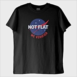 ''Not Flat'' T-Shirt