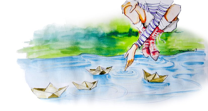 Eskiden çocuklar için klasik bir sıkıntı dağıtma aktivitesi