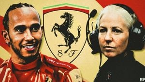 Hamilton's Exciting Reunion With Cullen As Ferrari Driver