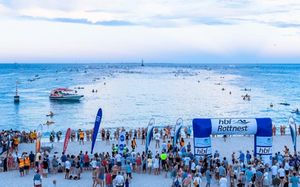 Max Coten Claims Victory At 2025 Rottnest Channel Swim