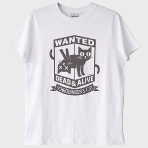 "Wanted": Schrödinger'in Kedisi T-Shirt