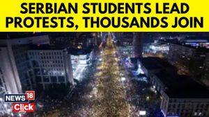 Serbian Students Lead Major Anti-Corruption Protests