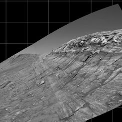 Burns Cliff on Mars