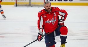 Ovechkin Nears Gretzky's Record Goals Milestone