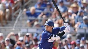 Ohtani Shines As Dodgers Face Cubs For MLB Tokyo Series