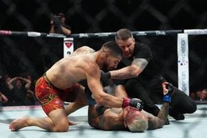 Ilia Topuria Claims Lightweight Title In Explosive UFC 317 Night