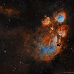  NGC 6334: The Cat's Paw Nebula 