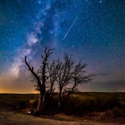  Comet Dust over Enchanted Rock 