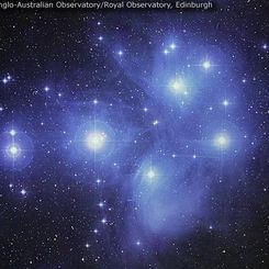 The Pleiades Star Cluster