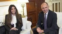 Former prosecutor and TV presenter Kimberly Guilfoyle takes up position as US ambassador to Greece