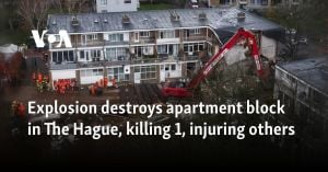 Fatal Explosions Rock The Hague Apartment Building