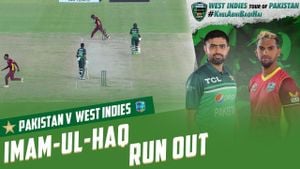 Axar Patel's Direct Hit Dismisses Imam-ul-Haq