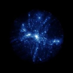 Bolshoi Simülasyonundan Karanlık Madde Filmi