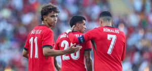 Portugal Overcomes Denmark 5-2 In UEFA Nations League Quarter-Finals