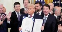 Trump signs landmark GENIUS Act, hailing 