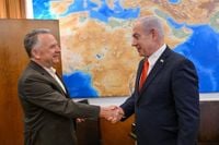 Trump says Hamas surrender will end Gaza’s woes, as envoy meets Netanyahu on talks logjam
