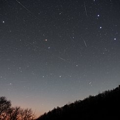 Kuzey'in Quadrantidleri