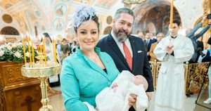 Mikhalkov Family Celebrates Joyous Christening Of Grandchild