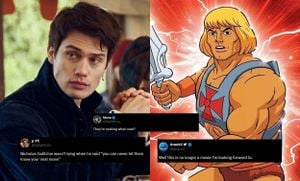 First Look At Nicholas Galitzine As He-Man Revealed