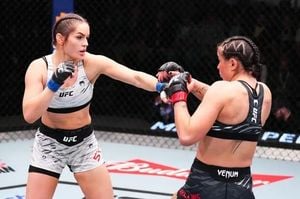 Klaudia Sygula Upsets Irina Alekseeva At UFC Baku