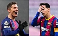 Lewandowski equals Messi’s impressive all-time Champions League scoring record with goal vs. Copenhagen