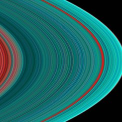 Cassini Images Saturn's A Ring