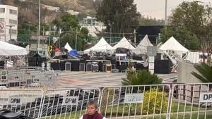 Stage Collapse At Mother's Day Event Injures Seven