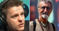 Jake Humphrey breaks down in tears live on air in tribute to Eddie Jordan