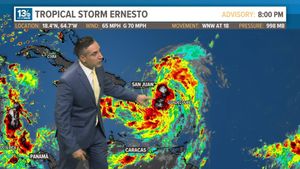 Hurricane Ernesto Strengthens On Path Toward Bermuda And Atlantic Canada