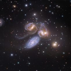  Stephan's Quintet Plus One 