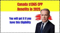 Canada $1365 CPP Benefits in 2025: You will get it if you have this Eligibility, Check Payment Date - UP Excise Portal