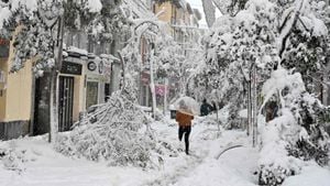 Spain Braces For Snowfall And Temperature Drops This Weekend