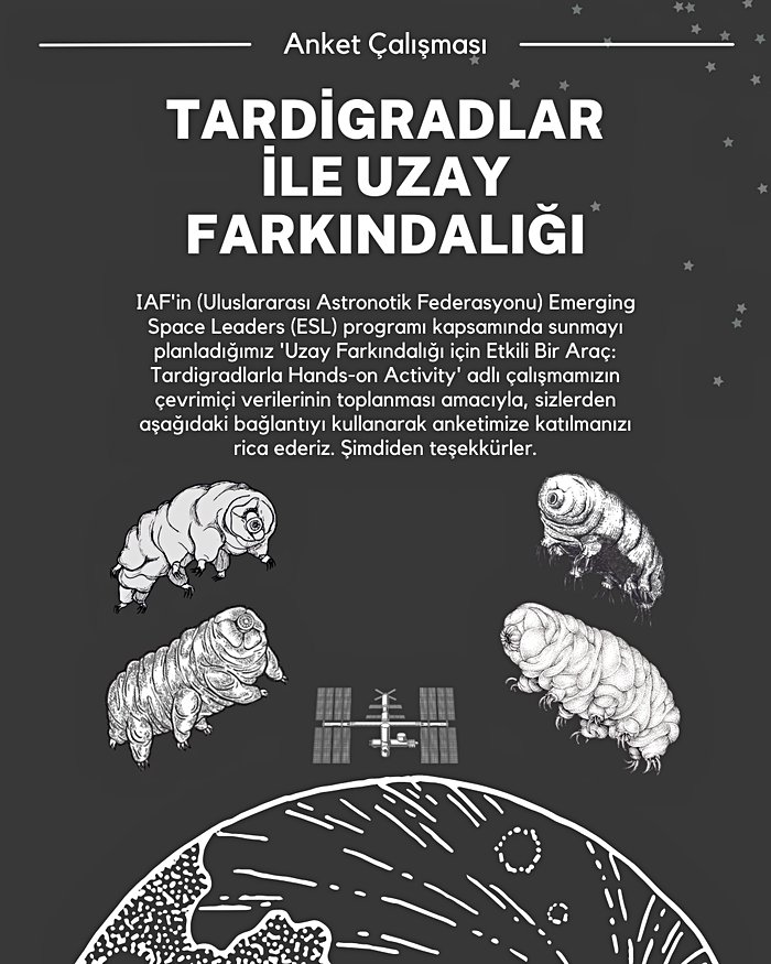 Tardigradlar ile Uzay Farkındalığı