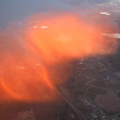 Unusual Red Glow Over Minnesota