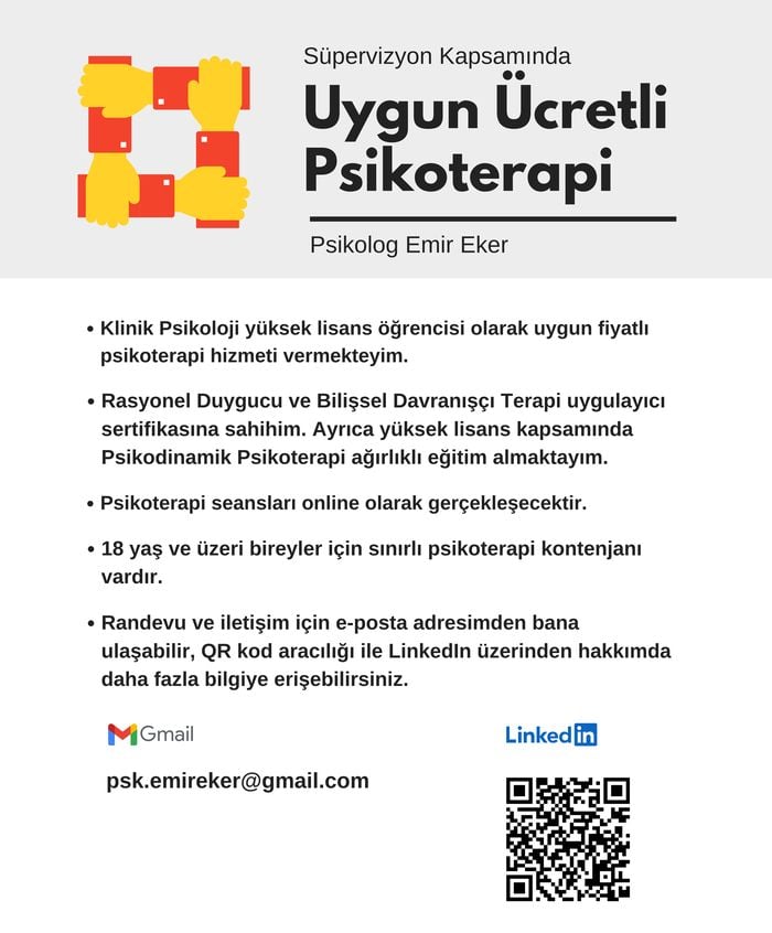 Uygun Ücretli Psikoterapi - Emir Eker