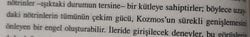 Uzaydaki nötrinoların tümünün çekim gücü, evrenin sürekli genişlemesini önleyen bir engel olabilir mi?