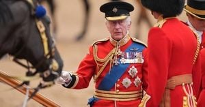 King Charles Celebrates Trooping With Eco Friendly Flypast