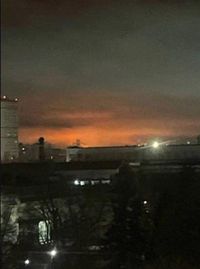 Drones attacked Saratov oil refinery: fire broke out