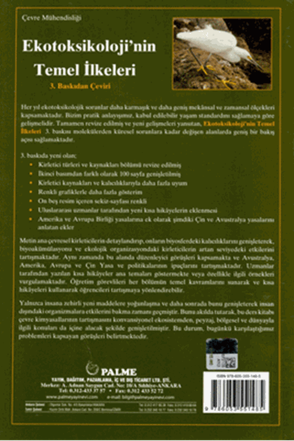 Ekotoksikolojinin Temel İlkeleri (Newman)