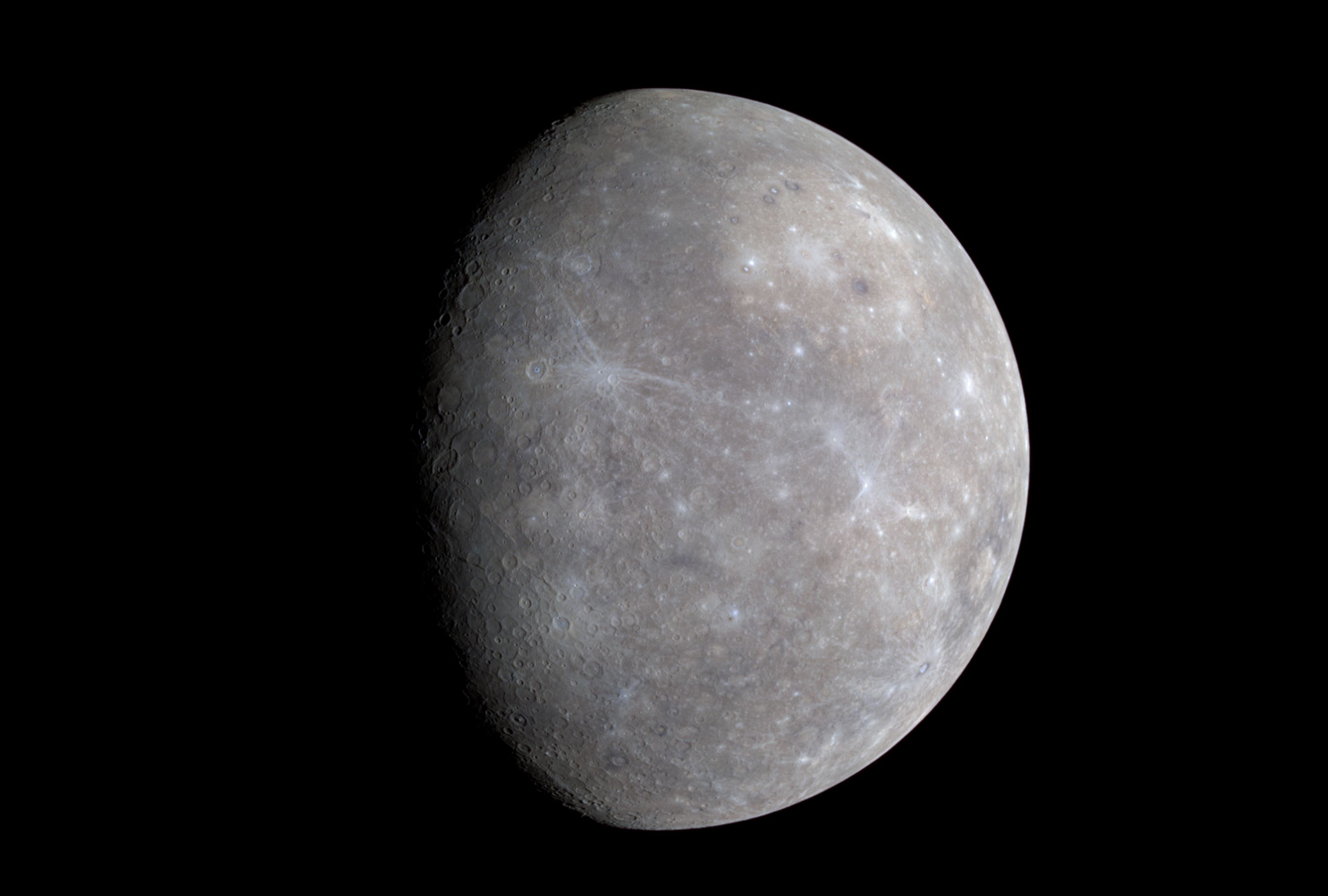 Mercury in Accentuated Color